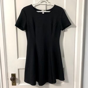 Size large black fit and flare dress from Forever 21
